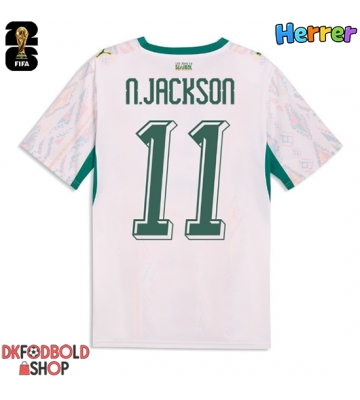 Senegal Nicolas Jackson #11 Hjemmebanetrøje VM 2026 Kort ærmer